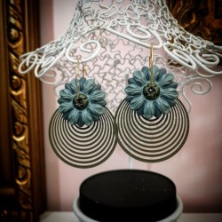 Boucles d'oreilles flower